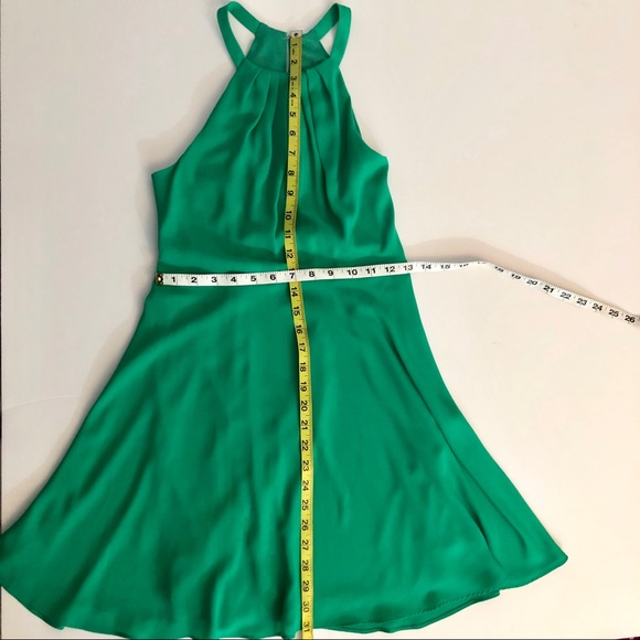 Express | Fit And Flare Halter Dress | Size: 0 - Picture 6 of 7